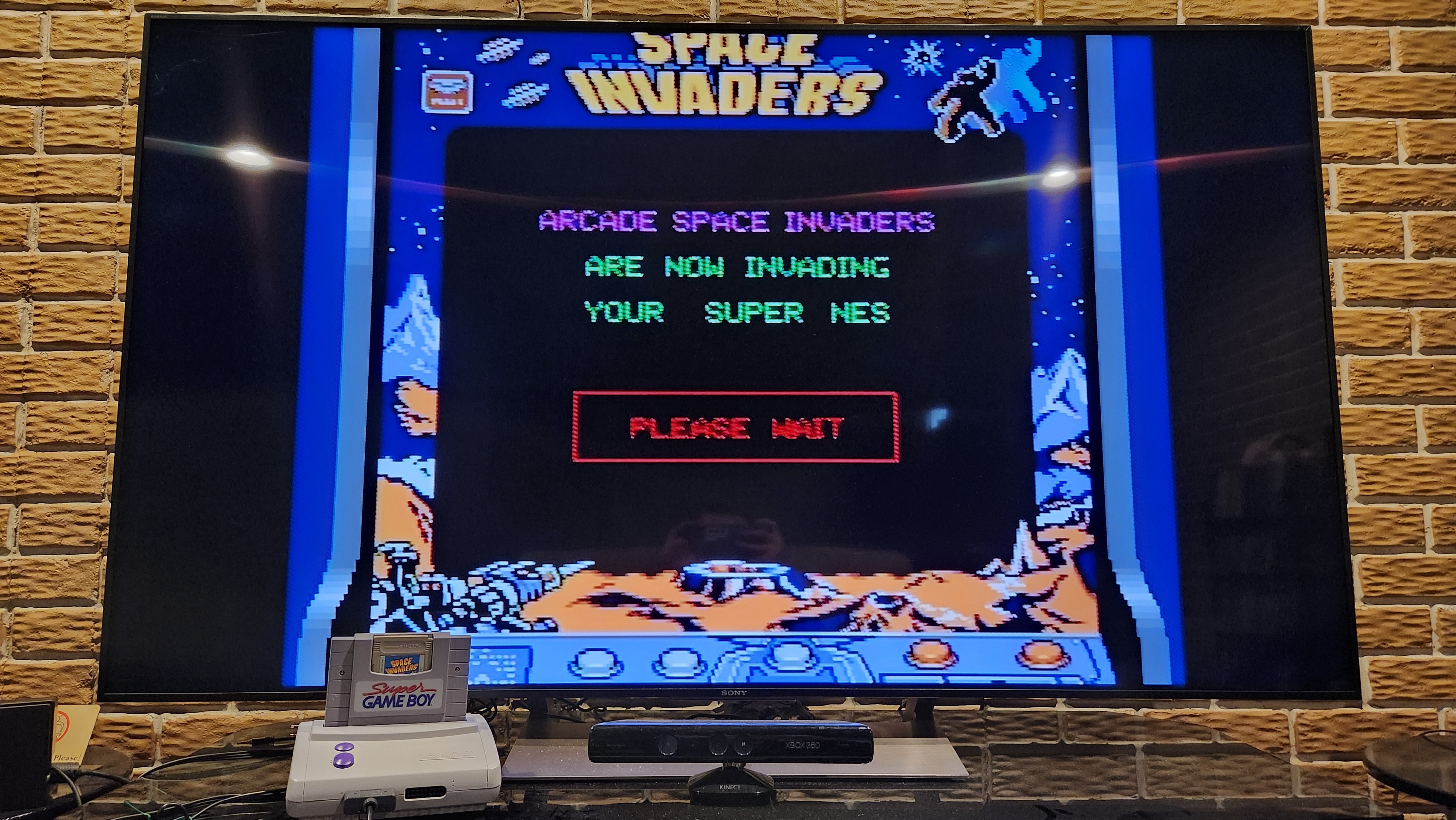 Space Invaders Arcade loading
