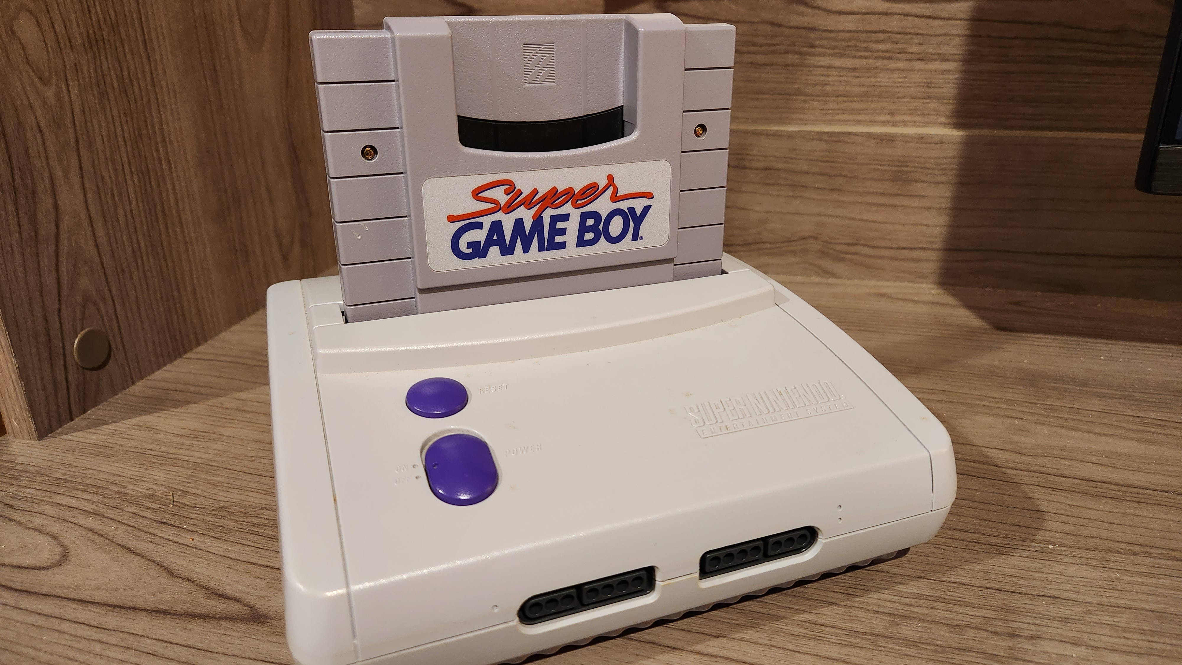 The Super Game Boy in a Super Nintendo